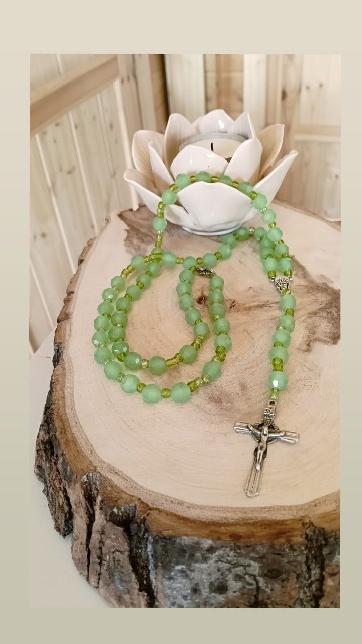 Chapelet, bijou fait main